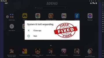 LD Player UI Issue Solution | UI System Isn