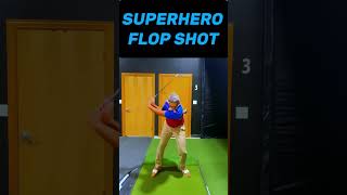 The Secret Behind the Superhero Flop Shot! #Golf #GolfShorts #FlopShot #GolfTips #ShortGame