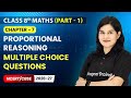 Proportional Reasoning - Multiple Choice Questions I Class 8th Maths | Ch 7 | CBSE 2025-26