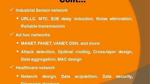 PhD Research Topics in Network Simulator