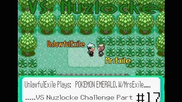 Pokemon Emerald Randomized Nuzlocke Challenge - W/MrsExile Part 17: Training like crazy