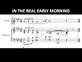 In The Real Early Morning Jacob Collier Transcription mp3