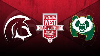 2025-26 Women's Volleyball Championship Match - Trinity Western vs Alberta