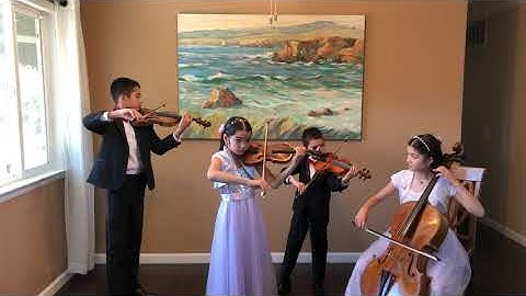 "Nearer My God to Thee”, arr. by Stars Aligned Siblings (ages 8, 11, 12, 13)