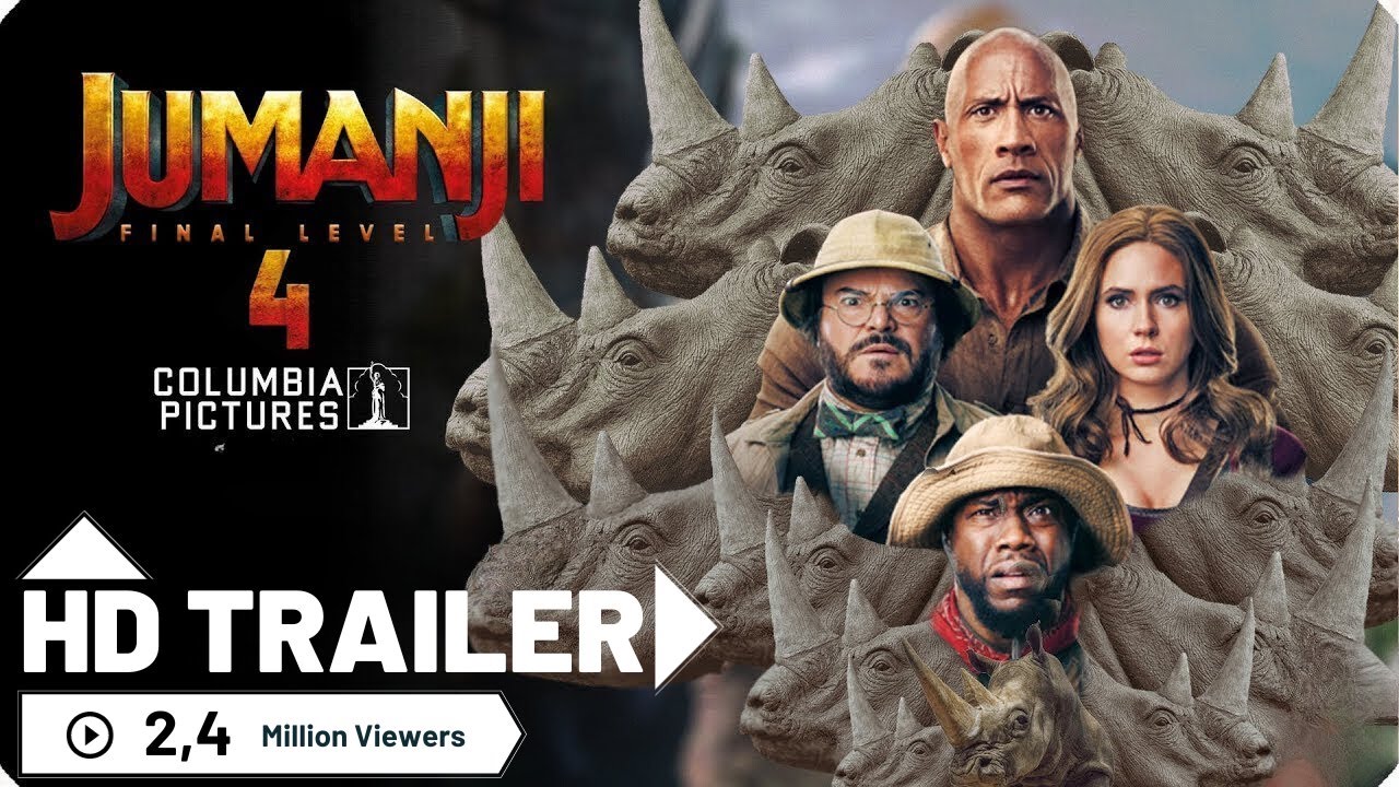 JUMANJI 4: The Final Level – Teaser Trailer New (2024) - YouTube