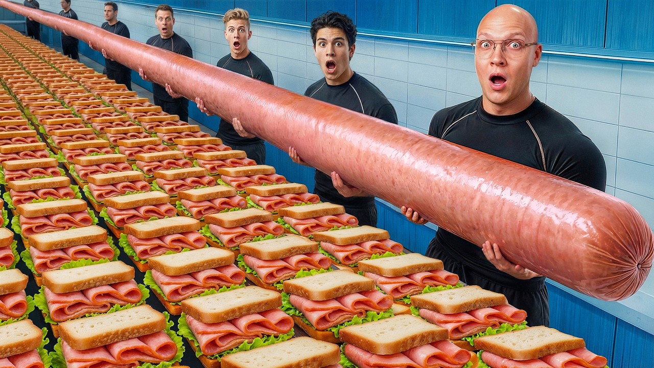 How Many Sandwiches Can You Make from the World's largest Sausage?