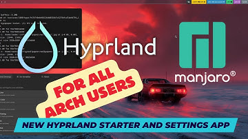 Install HYPRLAND on MANJARO. Easy with the ML4W Hyprland Starter. With rofi, waybar and settings app