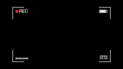 Camcorder Recording Video Overlay + Timer - Free 4k Stock Footage | Royalty Free