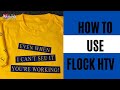 How to use Flock HTV in Silhouette