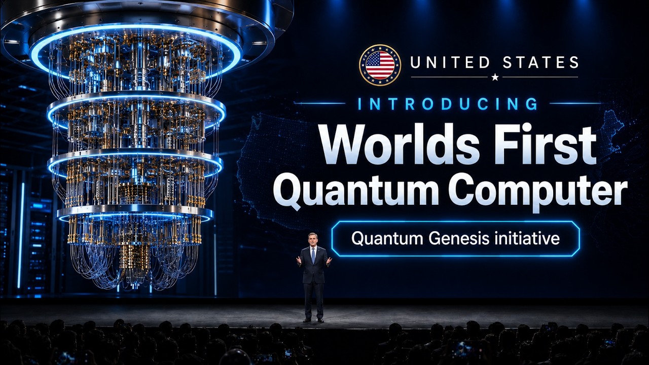 The Next AI Race Just Started - The World’s First Real Quantum Computer - Quantum Genesis