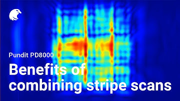 Benefits of combining stripe scans I Pundit PD8000