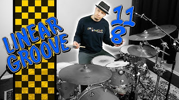 Sometimes you just need a LINEAR DRUM GROOVE in 11/8
