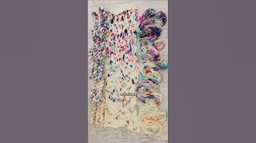 Dyeing a Sock Blank vs Mini Skein Set for a Speckled Gradient; Which should you do?