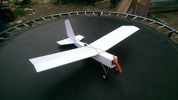 Scratch built foamie onboard video