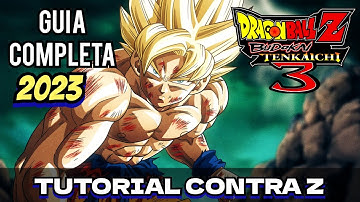Como hacer TODAS las CONTRA Z en DRAGON BALL Z BUDOKAI TENKAICHI 3 TUTORIAL ACTUALIZADO 2023