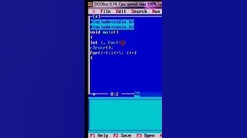 FACTORIAL OF A NUMBER USING FOR LOOP