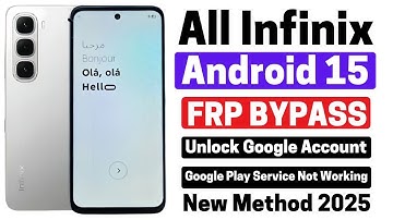All Infinix Android 15 Frp Bypass || Google Account Remove Without PC || Infinix X6728b 🔥 New Method
