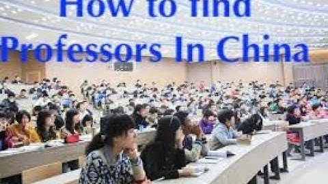 How to find and contact Professors/Supervisors in China | #ScholarshipsinChina #ChinaGovtScholarship