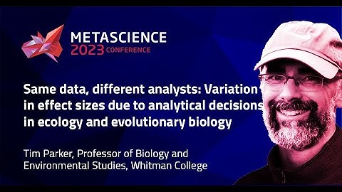 Variation in effect sizes due to analytical decisions in ecology and evolutionary biology