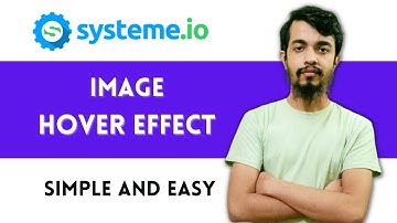 Systeme.io Tutorial 👉 Add CSS Image Hover Effect 👉 Systeme.io Hover effect on Image