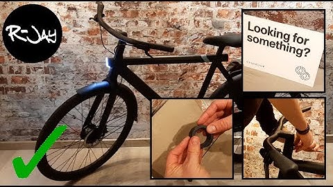How to install | VanMoof S3 & X3 | Spacers | 2021
