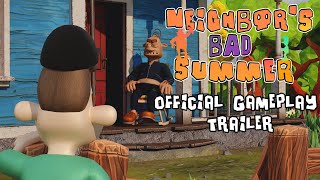 Neighbors Bad Summer / Плохое Лето Соседа Official Gameplay Trailer