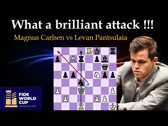 FIDE WORLD CUP 2023, ROUND 2: Levan Pantsulaia VS. Magnus Carlsen