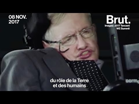 Vidéo: Stephen Hawking: Je Suis Convaincu Que L'humanité Doit Quitter La Terre - Vue Alternative