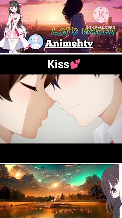 kiss moments 😘 -a warm kiss | a condition called love #anime #shorts