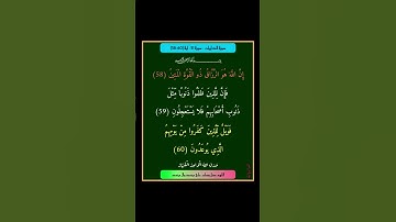 سورة الذاريات - سورة 51 - اية 60-58