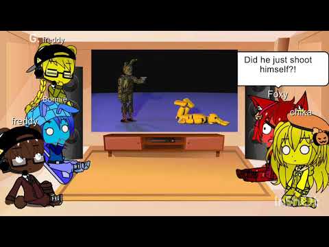 Fnaf 1 react to Hes always comes back