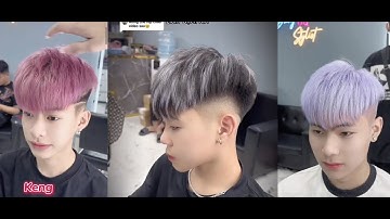 Tổng các kiểu tóc màu nhuộm đẹp cho boy phố hè 2024