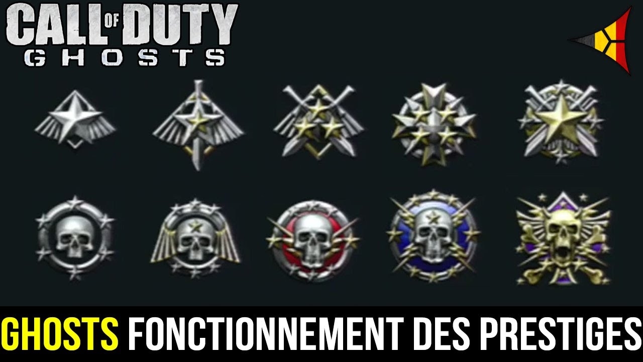 comment monter de prestige dans call of duty ghost