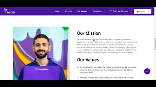Arnab Delivery Services Website Design and Development with ACMI Tech screenshot 5