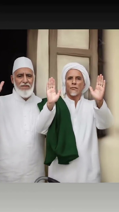 Habib Sholeh Tanggul & Habib Ali Kwitang #tanggul #kwitang #shorts #ulama #islamicfigure