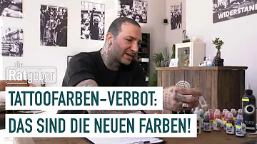 Welche Tattoo-Farben noch erlaubt?