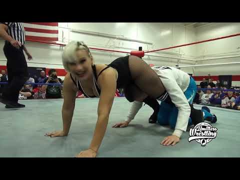 Brett Domino Doesn't Get His Smooch From The Platinum Hunnies - Limitless Wrestling (Intergender)