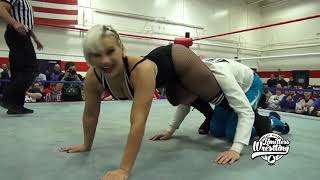 Brett Domino Doesn't Get His Smooch From The Platinum Hunnies - Limitless Wrestling (Intergender) Resimi