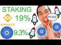 How to Stake Cardano On Binance🚀+🚨BNB staking is open again