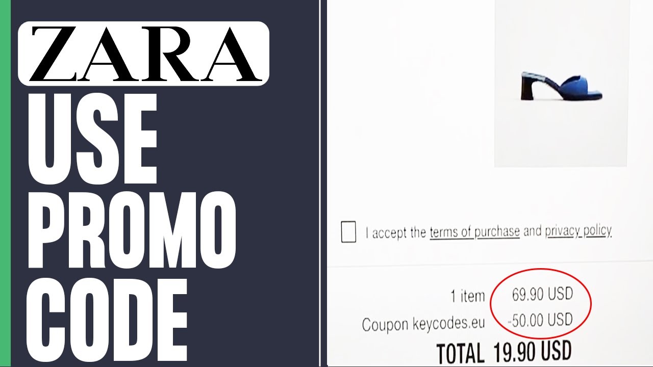 How to Use Promo Code on Zara (2023) YouTube