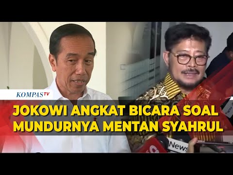 [FULL] Presiden Jokowi Angkat Bicara soal Mundurnya Mentan Syahrul Yasin Limpo, Tunjuk Plt