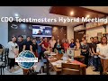 Cdo toastmasters hybrid meeting