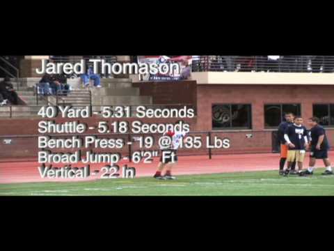 Jared Thomason, FB, ValleyView HS, Class of 2013, ...