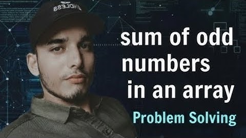 Sum of Palindrome Numbers in an Array Explained with Java Code