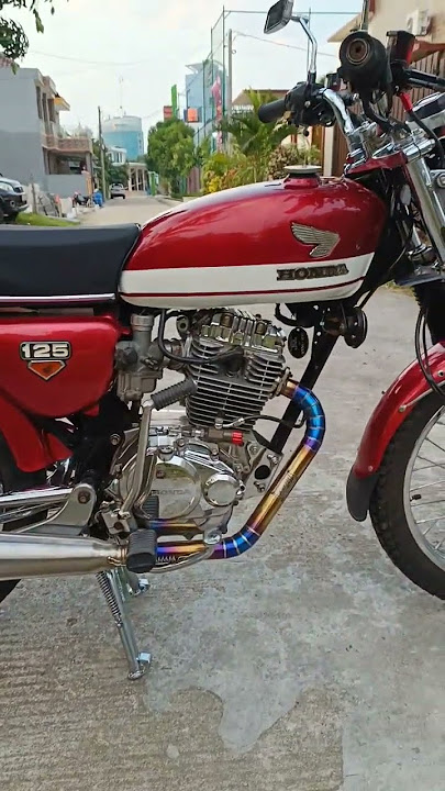 Honda CB full restorasi original dengan basic mesin Tiger Revo