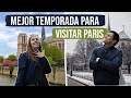 ¿Cuál es el mejor mes para conocer París?