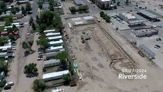Epic Riverside Home Hyperlapse 08172024| Watch Construction Progress from Above!