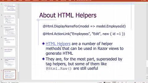ASP.NET Core: Tag Helpers
