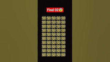 find 02 #quiz #numbers #shorts