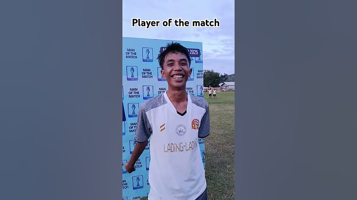player of the match #short
